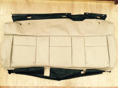 Ford F-150/Mark LT 2005-2008 cubierta de asiento superior trasera original de fábrica (cuero bronceado) Foto 1 de 3