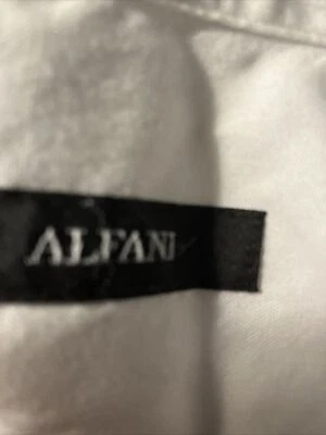 Camisa de vestir blanca de manga larga con botones para hombre talla XL 17 32-33 Foto 1 de 3