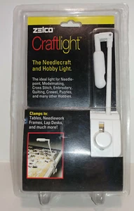 Zelco Needle Craft And Hobby Light Clamps To Tables - New Unopened - Picture 1 of 2
