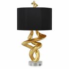 Pacific Coast Lighting 3M077 Resin Table Lamp With Gold Leaf Finish 87-6026-7L