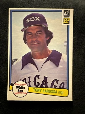 1982 Donruss - #319 Tony LaRussa - Image 1 of 4