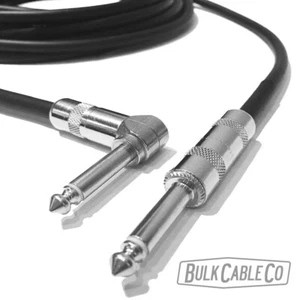 10 pies - cable para guitarra Mogami 2524 - conmutación ángulo recto a extremos rectos - Imagen 1 de 4