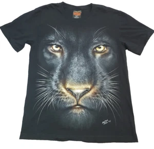Rock Chang Deft High Definition Men's Large Graphic Print T-shirt Black Puma - Picture 1 of 7