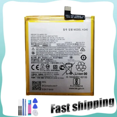 Nuevo Repuesto Batería Li-ion 3760MAh KG40 Para Motorola Moto G Fast XT2045-3 Foto 1 de 4