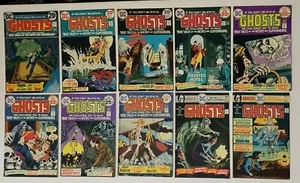 Lot Of 10 GHOSTS DC Comic Books # 15 19 24 27 28 32 34 35 41 44 Horror LQQK!!! - Picture 1 of 4