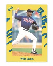 WILLIE BANKS - 1990 CLASSIC YELLOW - #31 - MINNESOTA TWINS