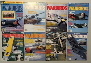 Lot of 8 - 1982-1988-WarBirds Magazine: Focke Wulf-P61 Black Widow-Memphis Belle - Bild 1 von 3