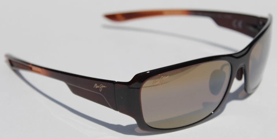 Maui Jim Bamboo Forest Polarized Wrap Sunglasses Rootbeer With Polarizedplus2