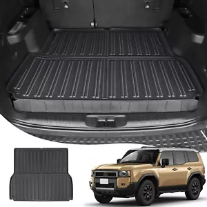 For 2024 2025 Toyota Land Cruiser Prado 250 Car Trunk Tail Box Mat Accessories - Picture 1 of 8