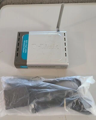 D-Link AirPlus G DI-524 Wireless Wi-Fi Router 802.11g/2.4GHz Tested Reset - Image 1 of 3