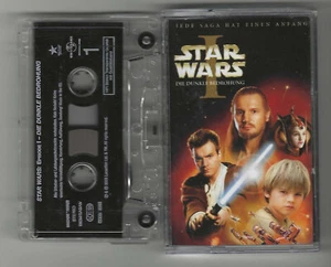 MC STAR WARS I Eine Dunkle Bedrohung Universal Kassette zum Film wie neu !! - Picture 1 of 1