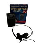 Vintage 1991 Whisper2000 Sound Modulator Hearing Amplification Model WS2000