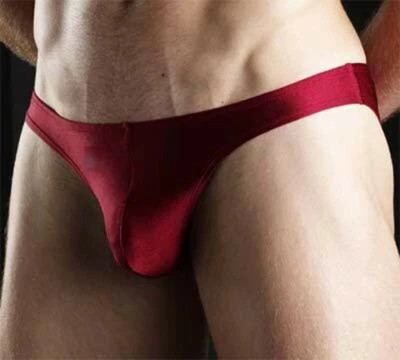 MCT Herren Bade SLIP Badehose Swell Push-Up Bulge TANGA in ROT in S M L XL 2XL - Bild 1 von 4