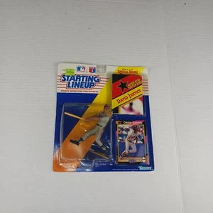 Póster Kenner Starting Lineup 1993 David Justice Atlanta Braves de colección raro - Imagen 1 de 2