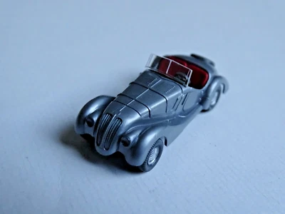 Wiking 1:87 BMW 328, Argento Metallizzato !!! - Immagine 1 di 3