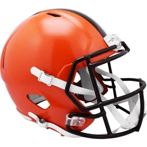 CLEVELAND BROWNS 2020-2023 THROWBACK FULL SIZE SPEED NFL REPLICA FOOTBALL HELMET - Picture 1 of 1