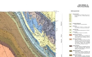Geologic Map: Sheep Canyon Quadrangle, Wyoming - Picture 1 of 1