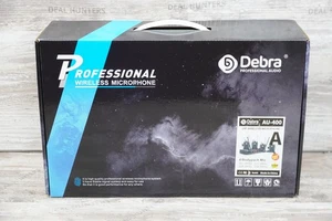 Debra AU-400 Wireless Professional Microphone System 4 Bodypack Mic - Picture 1 of 5