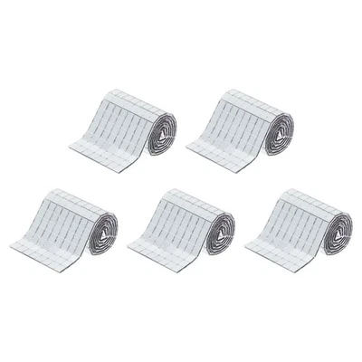 2400 PCS Glass Mirrors Disco Ball Tiles Self-Adhesive Silver 5x5mm, 5 Sheet - Image 1 of 4