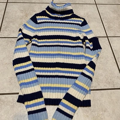 Y2K Energie Striped Sweater - Image 1 of 3