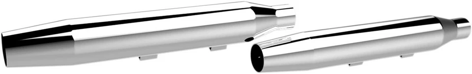 Khrome Werks 3" HP-Plus Tapered Slip-On Mufflers | Chrome (202495) Foto 1 de 1