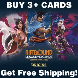 Riftbound League of Legends Origins Common Uncommon Non-Foil NM - Pick Your Card - Picture 1 of 1
