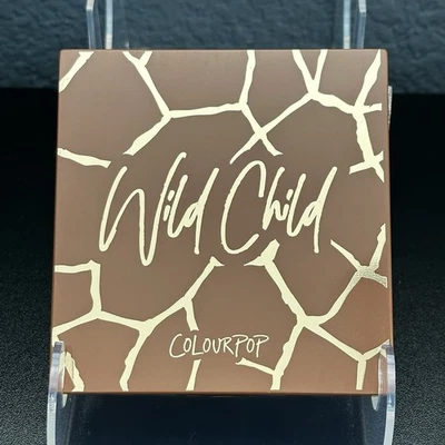 Colourpop Wild Child Pressed Powder Eyeshadow Palette 9 Shades New W/O Box - Image 1 of 3