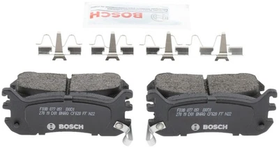 Juego de pastillas de freno de disco traseras Bosch BC636 para Mazda Miata 1994-2005 Foto 1 de 4