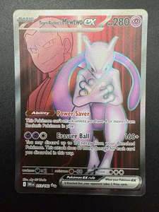 Pokémon Mewtwo EX TCG Team Rockets 213/182 Full Art Destined Rivals NM/MT - Bild 1 von 2
