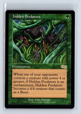 (2x) HIDDEN PREDATORS – MTG Magic the Gathering Card – Urza's Saga – Rare - Image 1 of 4