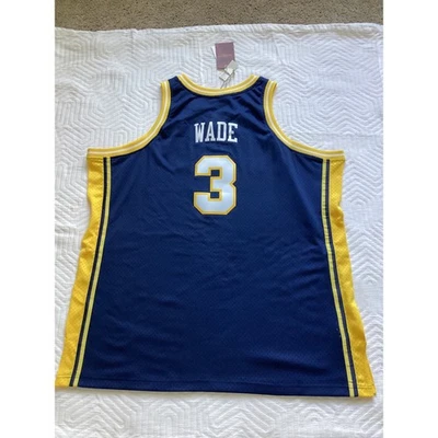 Mitchell & Ness Marquette Wade #3 Swingman Jersey 2XLT Mens NWT - Image 1 of 4
