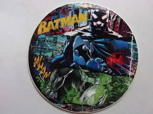 Batman Urban Bricks Sticker 🧱 DC Comics C&D Visionary 4" Round Comic Art Decal - Picture 1 of 2