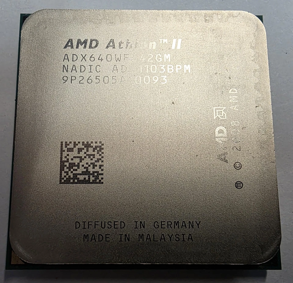 AMD Athlon II X4 640 Processor Herstellernummer: ADX640WFK42GM 3,0 GHZ #B-462-09 - Image 1 of 1