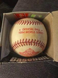 Serie Mundial Strike Año 1994 Oficial Rawlings Béisbol - ¡TONIFICADO! - Imagen 1 de 4