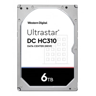 WD UltraStar DC HC310 HUS726T6TALE6L4 6TB SATA III 7.2K 256MB 3.5 - Image 1 of 3