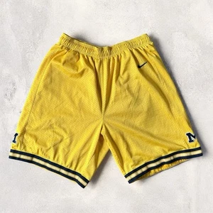 Pantaloncini Vintage University Of Michigan Wolverines Nike Autentici Uomo Taglia: Large - Foto 1 di 6