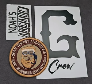 GWA OG Retro Crew Patch CITADEL FOG SUPDEF QILO GBRS BCS ONE7SIX RARE - Bild 1 von 3