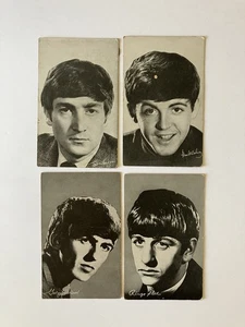 1964, Beatles, "Exhibit" Karten, Set (4) rar / Vintage (J-P-G & R) - Bild 1 von 10