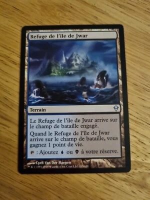 MTG - Jwar Isle Refuge - Zendikar - French Edition - Image 1 of 2