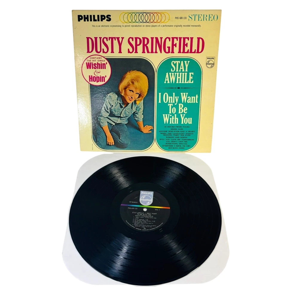 Dusty Springfield - Stay Awhile 1964 Vinyl LP Record Stereophonic PHS-600-133 - Image 1 of 4