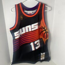 Phoenix Suns Steve Nash Black 90s Mitchell & Ness Swingman Jersey Sz L Stitched