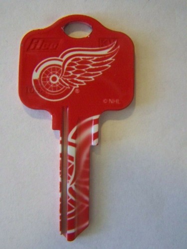 DETROIT RED WINGS KWIKSET KW1/10 HOUSE KEY BLANK | eBay
