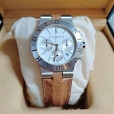 BVLGARI Diagono Sports Chronograph CH35WSLD CH35S Men's Watch Excellent F/S