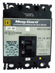 Square-D FAL3615024M 150A F Frame 600V 3P 450-1100 Circuit Breaker Reconditioned - Picture 1 of 1
