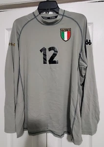 ITALY Euro 2000 GOALKEEPER used JERSEY KAPPA sz XXL #12 RARE - Picture 1 of 7