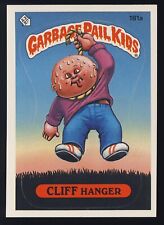 1986 GPK Garbage Pail Kids OS5 Original Series 5 Five Base #181a Cliff Hanger