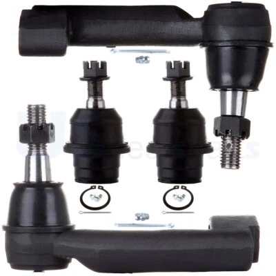 For 07-2016 Ford Expedition 09-2014 Ford F-150 4x Ball Joint + Outer Tie Rod End - Image 1 of 4