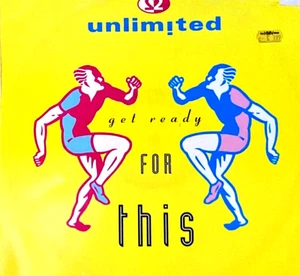 2 UNLIMITED - GET READY FOR THIS - 90S DANCE HOUSE CLASSIC - 12” VINYL RECORD DJ - Picture 1 of 4