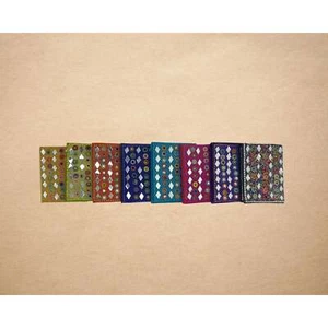 Compact Jaipuri Hadicraft Beaded Mirror - Picture 1 of 3