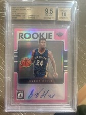 2016-17 Buddy Hield Donruss Optic Rookie Signatures PINK BGS 9.5 /10 AUTO 01/25